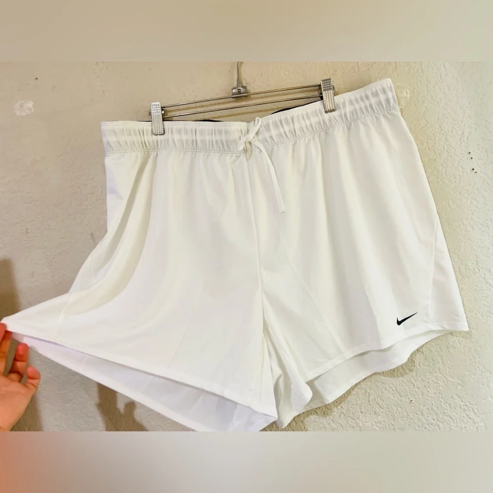 Nike Women's Nike Plus DV7668 Fold Over Dri-Fit Athletic Training Shorts size 1X